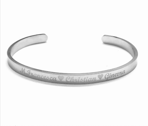 Bracciale uomo donna rigido - uomo,