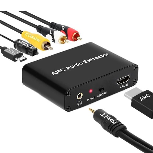 Hdmi arc audio extractor 5mm - audio,