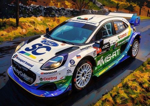 Wrc ford puma - ford, opera