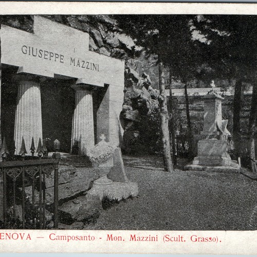 1905 genova italia camposanto - genova,