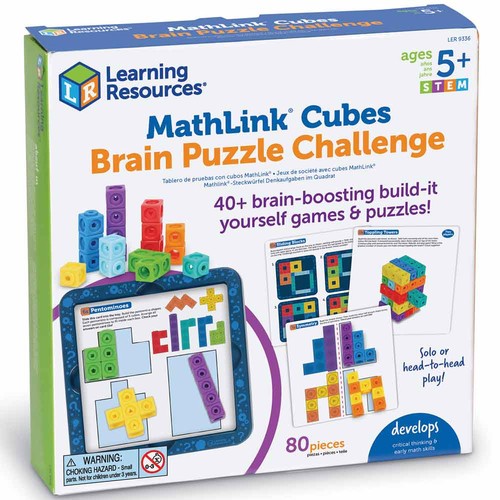 Mathlink cubes brain puzzle - mathlink,