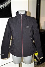 Giacca Nera Doppio Pile Donna