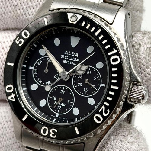 Seiko alba scuba 200m - 200m, orologio