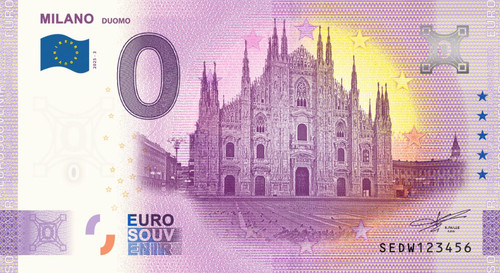 Billet souvenir 2025 italie - souvenir,