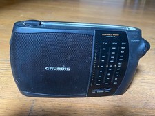 Vecchia Radio transistor portatile GRUNDIG PRIMA BOY 80 Originale anni 80