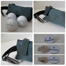 ROLEX Borsa per palline da golf 3 palline ROLEX Titleist Pro V1 + pennarello a sfera clip cappello ROLEX