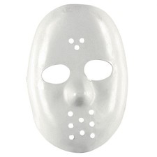 MASCHERA HOCKEY BIANCA