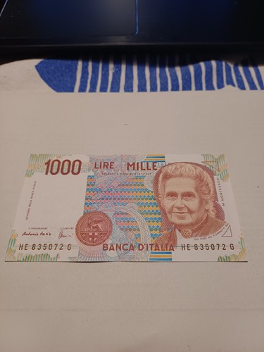 1000 lire montessori 1990 - 1000,