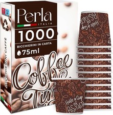 1000 Pz Bicchierini Caffe di