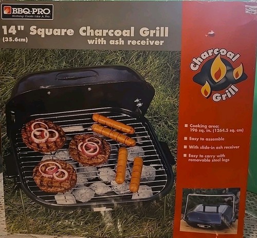 Barbecue gas quadrato - 14",