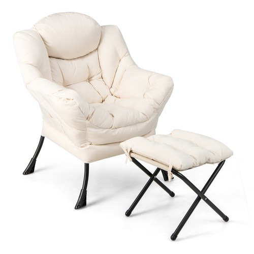 Poltrona relax con - , sgabello
