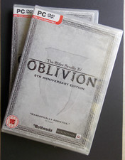 The Elder Scrolls IV Oblivion 5th Anniversary Edition Gioco PC - Nuovo Vecchio Stock