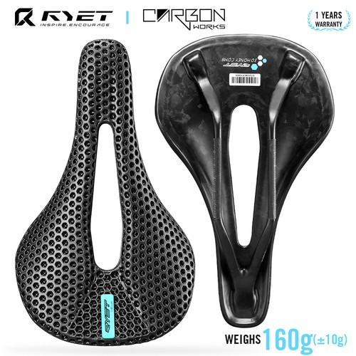 Sella bici carbonio - , stampata