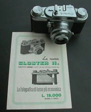 CLOSTER IIA n°1369 MIZAR f50mm +un depliant pubblicità Raro[Roma 1952 leica copy