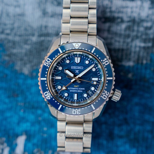 Seiko prospex gmt blue wave - prospex,