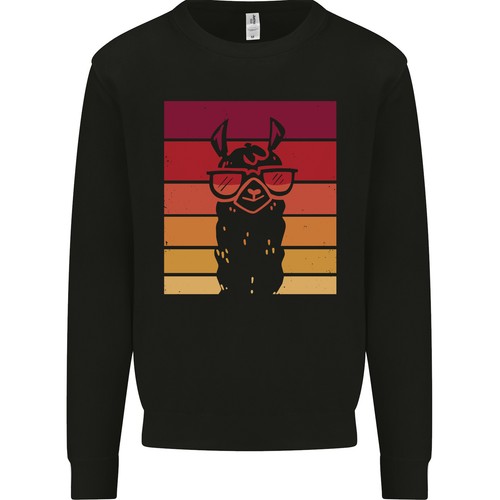 Una llama con occhiali - llama,