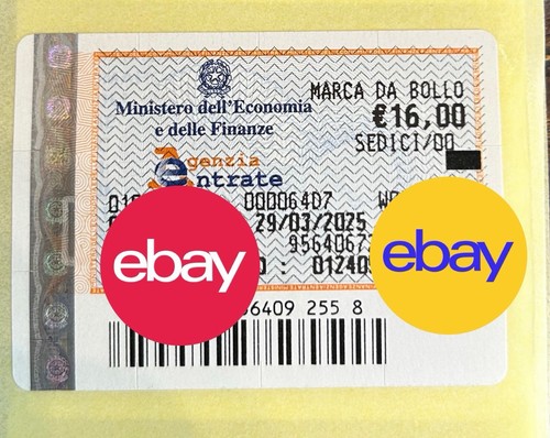 Marche bollo originali - da,