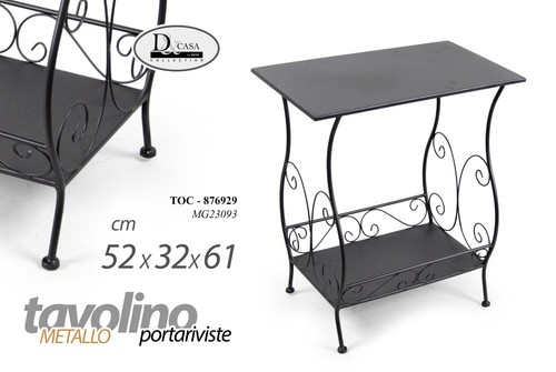 Tavolino metallo divano caffè - tavolino,