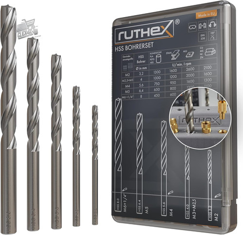 Set punte hss inserti - hss,