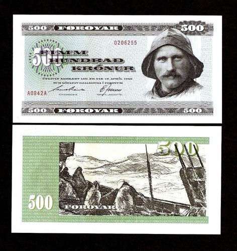 Faeroe islands 500 kronur - 500,