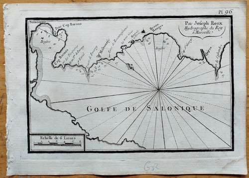 Salonicco grecia mappa - +,