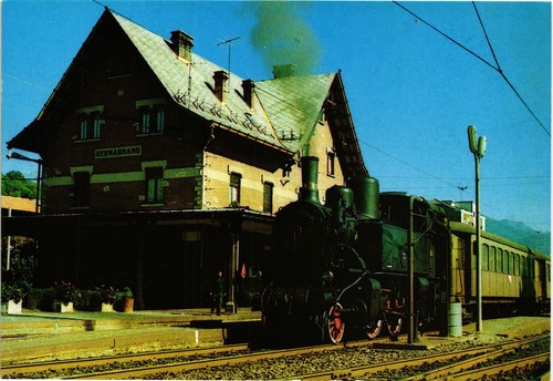 Treno locomotiva linea - treno,