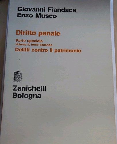 Diritto penale parte speciale - diritto,