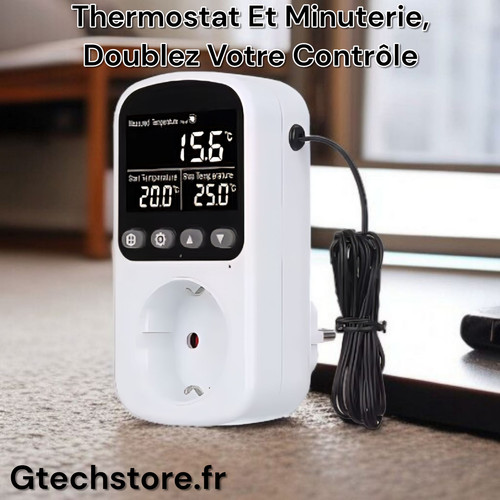 Prise régulateur température - prise,