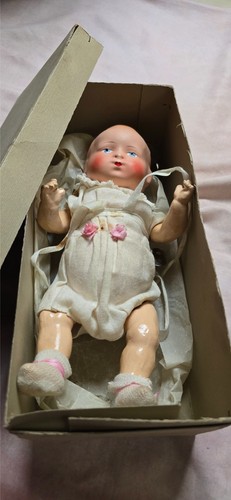 Poupée ancienne bébé - poupée,