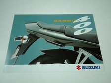 Suzuki 400 Bandit de 1993 Prospectus Catalogue Brochure Moto
