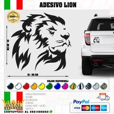 ADESIVO STICKER LION AUTO MOTO