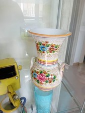 Vaso in ceramica dipinto a