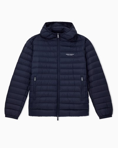 Piumino uomo xm001577 blu - piumino,
