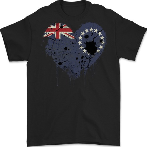 Love flag isole cook maglietta - flag,