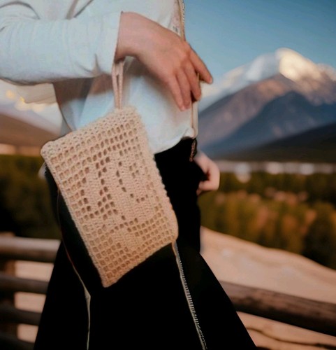 Pochette beige paglia - beige,