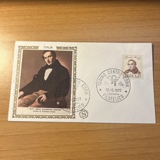 BUSTA FDC PRIMO GIORNO 1 CENTENARIO MORTE ALESSANDRO MANZONI COLLEZIONE