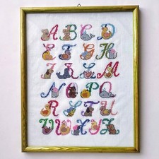 🧵 Quadretto ALFABETO