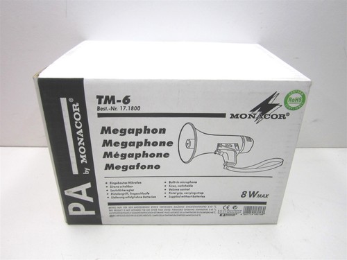 Monacor max volume - (tm-6), 8w