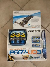 GIGABYTE P55A-UD3 + i5 750 + SCHEDA AUDIO ASUS XONAR 7.1