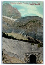 Field BC Canada cartolina