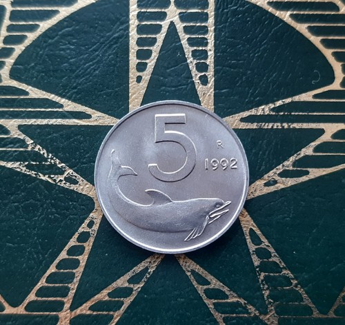 Lire 1992 - , (delfino)