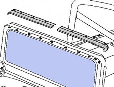 Softtopleiste Bestop Softtop
