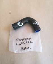 Fletcher Classic Mini Cooper S Silicone Radiatore ACQUA superiore nero MANICOTTO