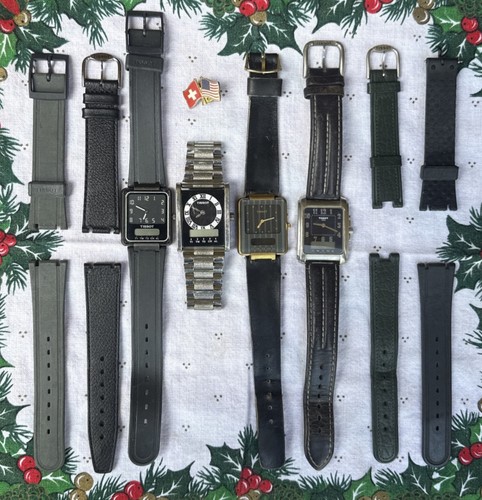 Lotto tissot vintage due - 4,