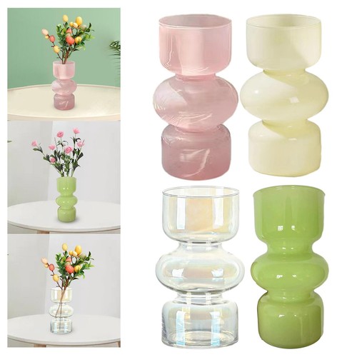 Vaso vetro trasparente vasi - vaso, in