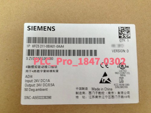 1pz nuovo siemens 6fc5 - 1pz,
