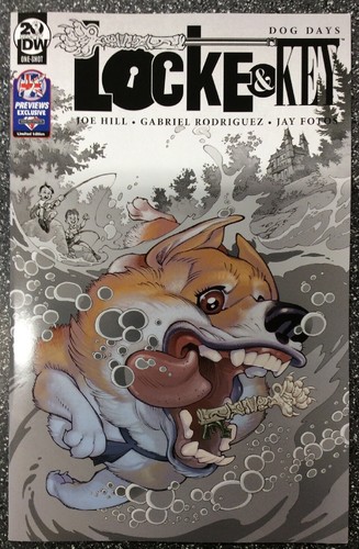 Locke and key - locke, dog