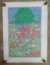 ETTORE FICO SERIGRAFIA FIRMATA E NUMERATA ESTATE CM. 69 X 50