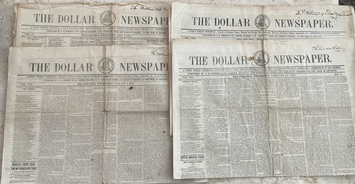Giornali the dollar 1850 - giornali, 1850-1851