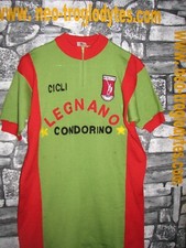 # Vintage Cycling Jersey Wool Maglia Ciclismo Bici cicli Legnano ' 70s Eroica
